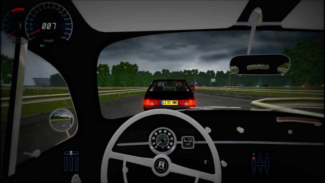 3d city car driving simulator